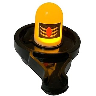UnV Water Sensor colour changing Shivling Smokeless Led Light Diya For Indoor And Outdoor