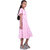 Kid Kupboard Cotton Girls A-Line Dress, Pink, 10-11 Years KIDS6412