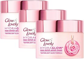 Glow  Lovely Hydra Glow Face Cream 25 g - Pack of 3