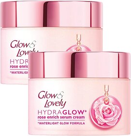 Glow  Lovely Hydra Glow Face Cream- 25 g (Pack Of 2)