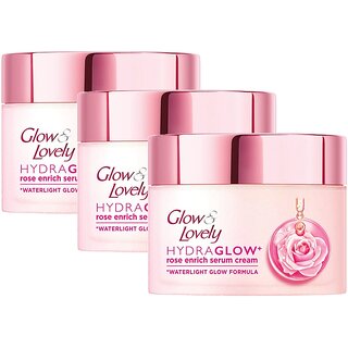 Glow  Lovely Hydra Glow Face Cream 25 g - Pack of 3