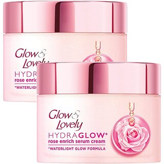 Glow  Lovely Hydra Glow Face Cream- 25 g (Pack Of 2)