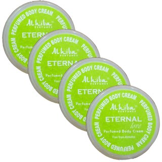 Al Hiba Eternal Perfume Body Cream 10g Pack of 4