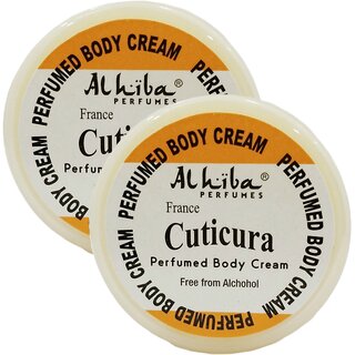 Al Hiba Cuticura Perfume Body Cream 10g Pack of 2