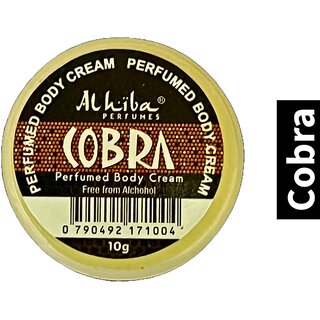 Perfume Body Cream Cobra Al Hiba 10g
