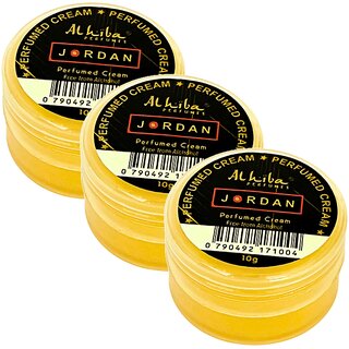 Al Hiba Jordan Perfume Body Cream 10g Pack of 3