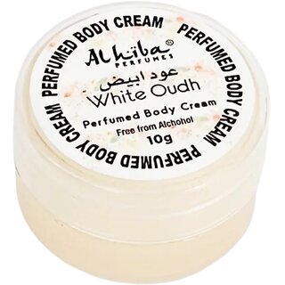 Al Hiba White Oudh Perfume Body Cream 10g