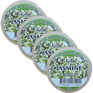 Al Hiba Jasmine Perfume Body Cream 10g Pack of 4