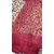 Red Colour Flower Printed Cotton Saree With Blouse Piece