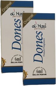 Al Hiza Dones Roll On Perfume 6ml Pack of 2