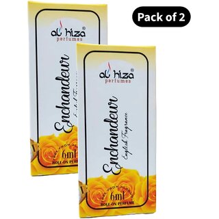 Al Hiza Enchandeur Perfume (6ml)(Pack of 2)