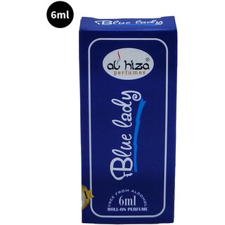 Al Hiza Blue Lady Perfume (6ml)(Pack of 1)
