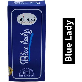 Roll On Perfume Al Hiza Blue Lady 6ml