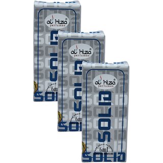 Al Hiza Solid Roll On Perfume 6ml Pack of 3