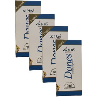Al Hiza Dones Roll On Perfume 6ml Pack of 4