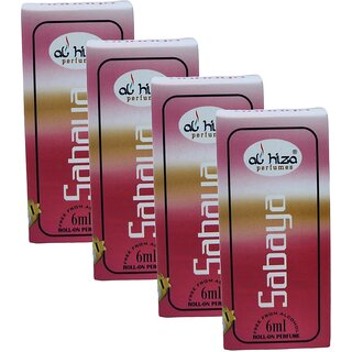 Al Hiza Sabaya Roll On Perfume 6ml Pack of 4