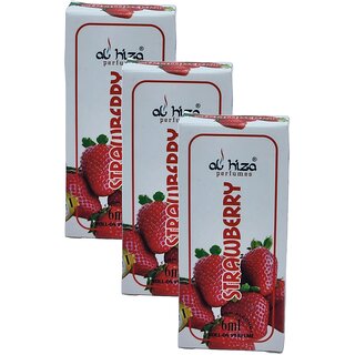 Al Hiza Strawberry Roll On Perfume 6ml Pack of 3