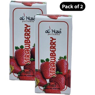 Al Hiza Strawberry Perfume (6ml)(Pack of 2)