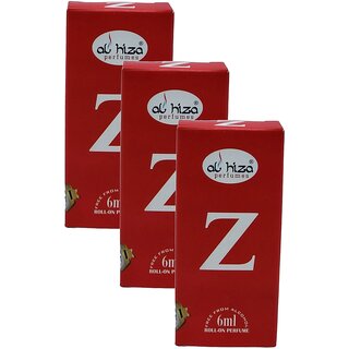 Al Hiza Z Roll On Perfume 6ml Pack of 3