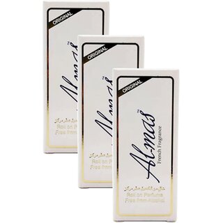 Al Mas French Roll On Perfume 8ml Pack of 3