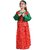 Kaku Fancy Dresses Indian State Ethnic Wear Dance Costume for Kids -Multicolor, For Girls