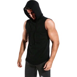 HIT SQUARE Polyster Gym/Sports Hood Cotton Blend Tshirt For Men (Plan)