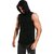 HIT SQUARE Polyster Gym/Sports Hood Cotton Blend Tshirt For Men (Plan)
