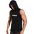 HIT SQUARE Polyster Gym/Sports Hood Cotton Blend Tshirt For Men (NASA)