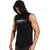 HIT SQUARE Polyster Gym/Sports Hood Cotton Blend Tshirt For Men (New Staty Strong)