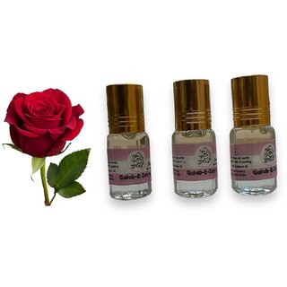 gulab attar pack of 3