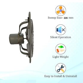MyChetan 225mm High Speed 9 Inches Exhaust Fan  Motor 100 Copper  Fresh Air Fan
