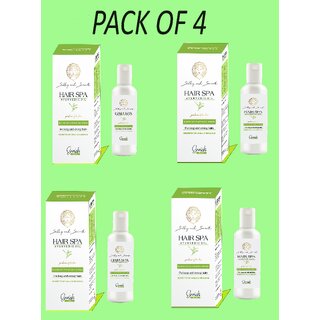 ENRRICH ONE HAIR SPA AYURVEDIC OIL (PACK OF 4)