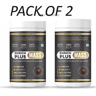 ENRICH PLUS MASS CHOCOLATE FLAVOUR (PACK2)