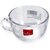 BLINKMAX Transparent Tea Cup Set Coffee Cup Set Made of Crystal Clear Glass 150 ml