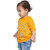 Kid Kupboard Cotton Baby Boys T-Shirt, Yellow, Half-Sleeves, 2-3 Years KIDS6425