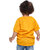 Kid Kupboard Cotton Baby Boys T-Shirt, Yellow, Half-Sleeves, 2-3 Years KIDS6425