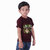 Kid Kupboard Cotton Baby Boys T-Shirt, Black, Half-Sleeves, 4-5 Years KIDS6426