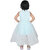 Kid Kupboard Cotton Girls A-Line Frock, Light Blue, 6-7 Years KIDS6434