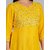 Radhika Fashion Mustard Viscose Solid Stitched Dress For Woman