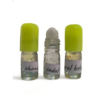 attar for men perfume combo of 3 sample pack 1 ml pack of 3