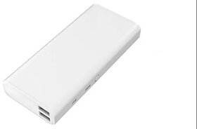 Tuscan Gold TG-515 White Dual USB Port 10000mAh Power Bank.