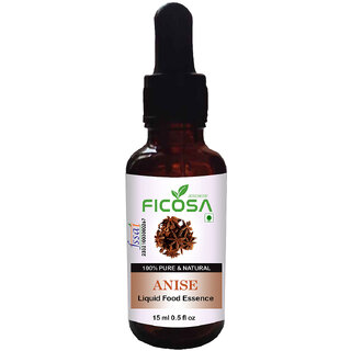 Saanvi Perfumers Anise Liquid Food Flavour Essence (15ml)