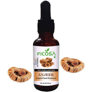Saanvi Perfumers Anjeer Food Flavour Essence 15ml For Used in Food, Cakes, Whip cream, Fondant, Sweets Ice-Creams Chocol
