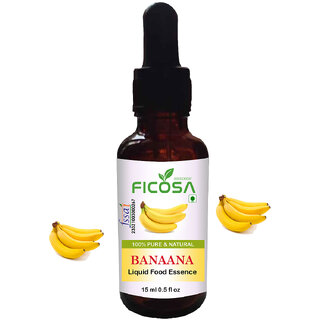 Saanvi perfumers Banana Attar Edible Grade For Used in Baking Cakes, Jams, Jelies, Cookies, Ice Creams, Shrebats and Oth
