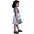 Kid Kupboard Cotton Girls A-Line Frock, Multicolor, 6-7 Years KIDS6462