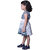 Kid Kupboard Cotton Girls A-Line Frock, Multicolor, 6-7 Years KIDS6462