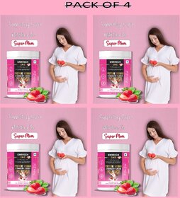 ENRRICH ONE PROTIONE WOMAN STRAWBERRY FLAVOUR POWDER (PACK OF 4)