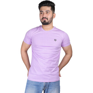 LEAFCARE pure cotton round neck t shirt for mensolid100 cottonbreathablelightweightcasual weardailywearoutingvacation