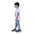 Kid Kupboard Cotton Boys T-Shirt, Light White, Half-Sleeves, 6-7 Years KIDS6466