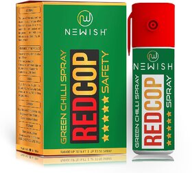 Newish Green Chilli Pepper Spray for Self Defence for Women  Small Pocket Size Gadgets (55 Ml/35 G, Green)